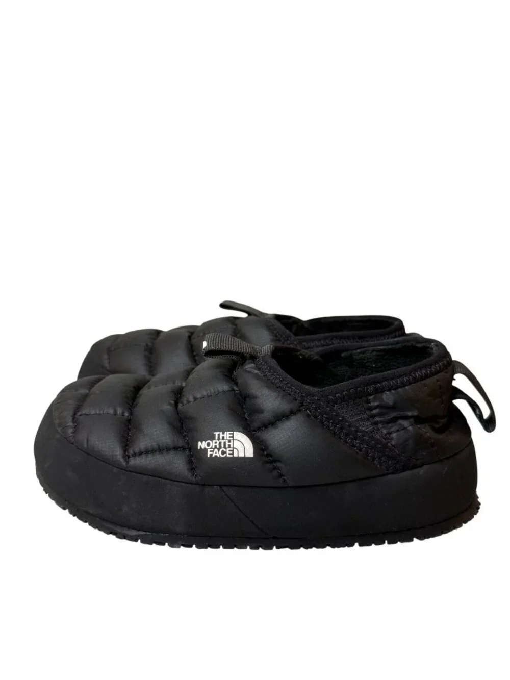 The North Face ThermoBall Traction Mule Slippers Toddler Size 12 Black Quilted I
